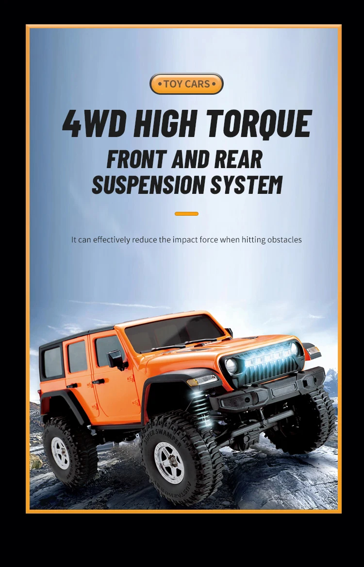 JJRC C8801 1/18 2.4Ghz 4WD Off-road RC Crawler